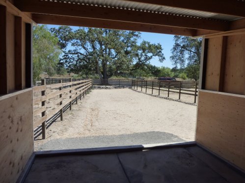 Horse Boarding Facility with Outdoor Shelter